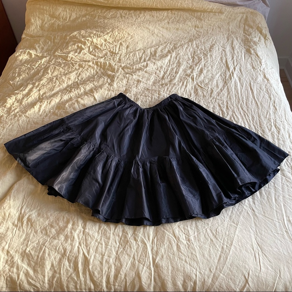 Miu Miu Silk Taffeta Skirt